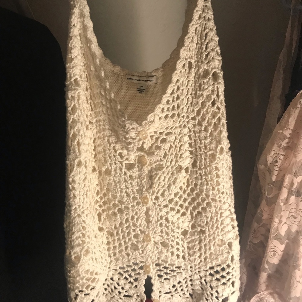 american eagle lace cover up